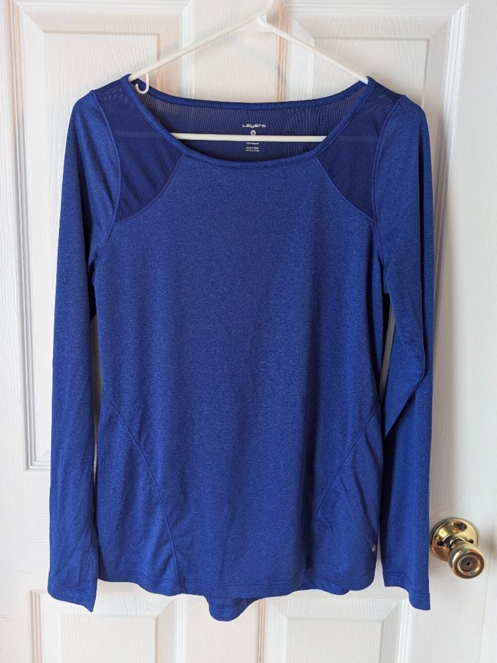 Layers blu athletic top - M